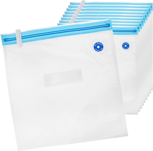 Woreczki próżniowe do żywności 26 × 28 cm, 10 szt.