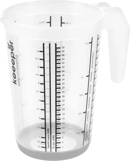 Dzbanek z miarką 1,5 l Nordic Grey