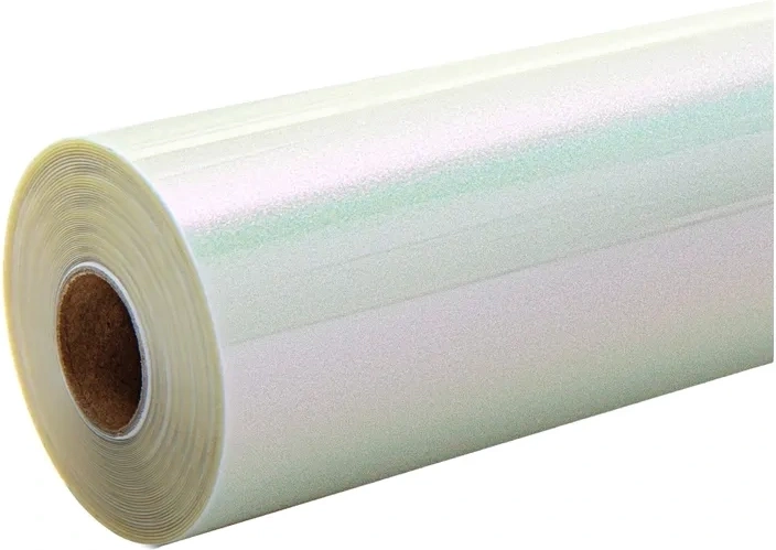HTVRONT Chameleon folia termotransferowa 30,5 × 90 cm biała i czerwona
