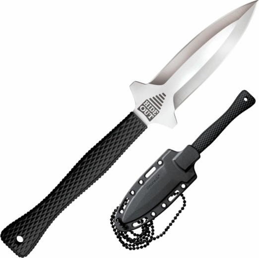 Nóż na szyję Cold Steel Hide Out 7,6 cm z pochewką Secure-Ex