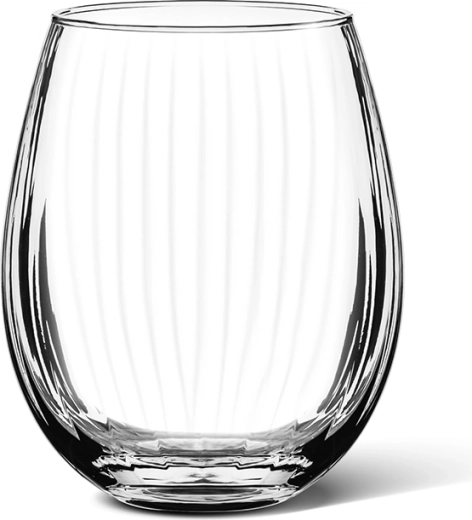 Szklanki plissé 440 ml – zestaw 4 szt.