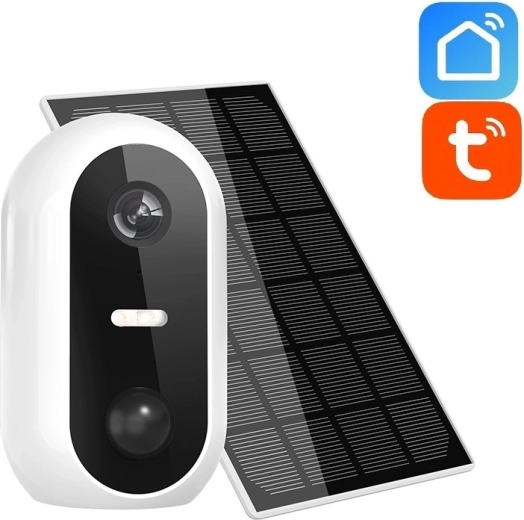 Solight – bateryjna kamera bezpieczeństwa Wi‑Fi z panelem solarnym