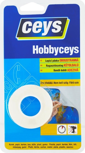 Dwustronna taśma klejąca 15 mm × 2 m HOBBYCEYS