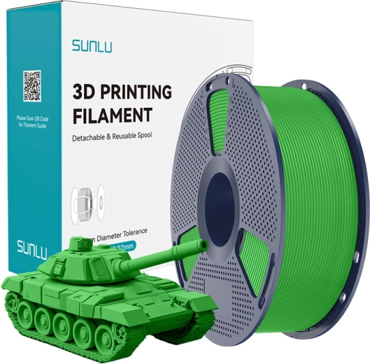 Sunlu PLA+ High‑Speed filament 1,75 mm – zielony