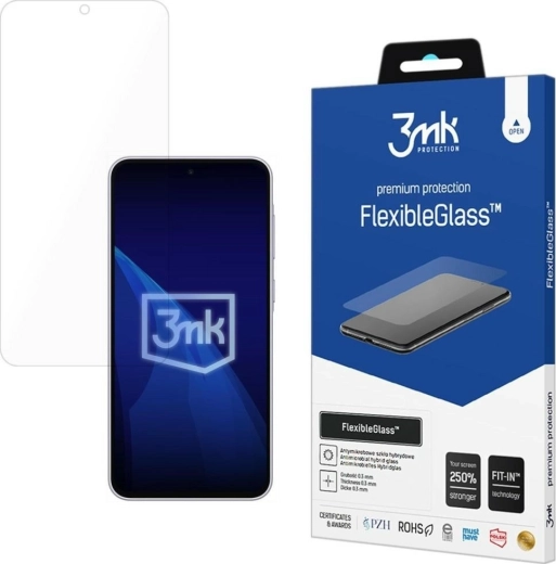 Szkło hybrydowe 3MK FlexibleGlass do Samsung Galaxy A37 5G