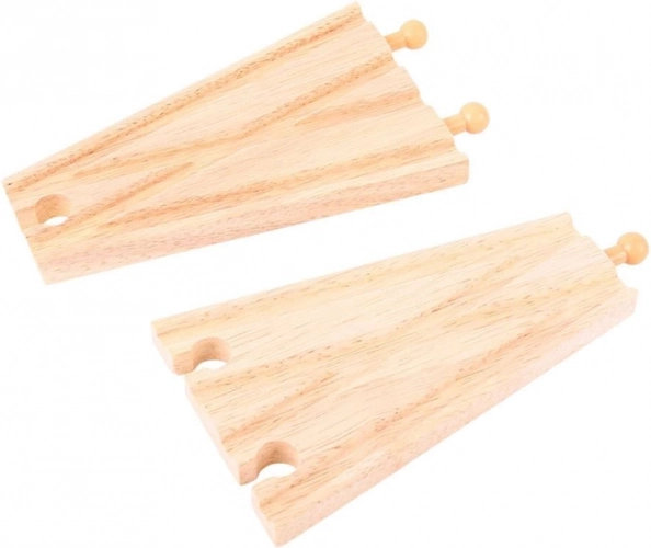 Bigjigs Rail prosta zwrotnica 2 szt.