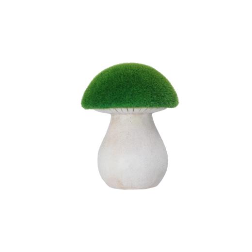 Figurka ogrodowa borowik z zielonym kapeluszem 14 × 14 × 18 cm