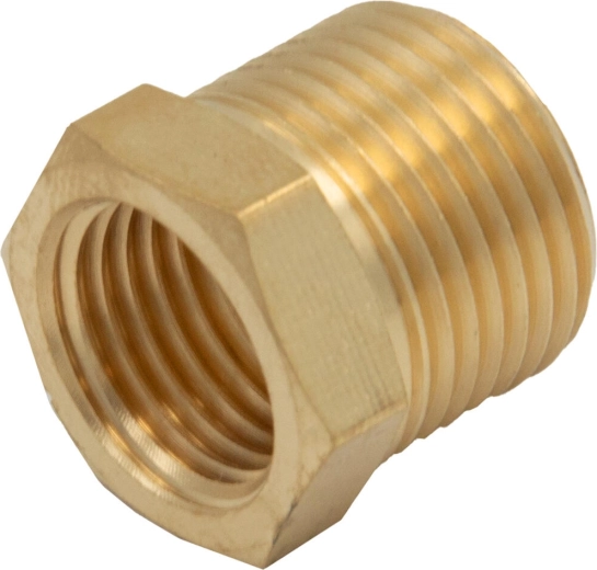 Redukcja 3/8" gwint zewnętrzny × 1/4" gwint wewnętrzny do wentylacji