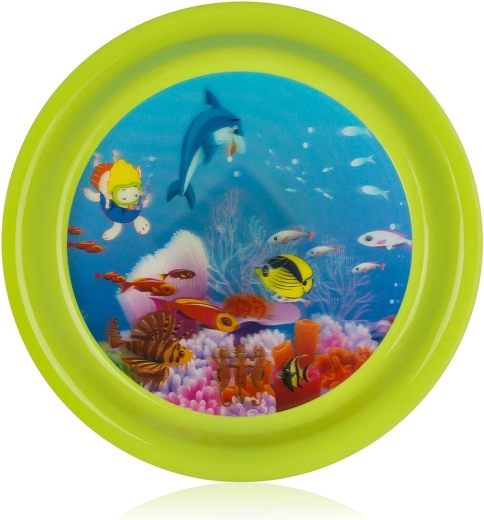 Dziecięcy plastikowy talerz 19,5 cm SEA