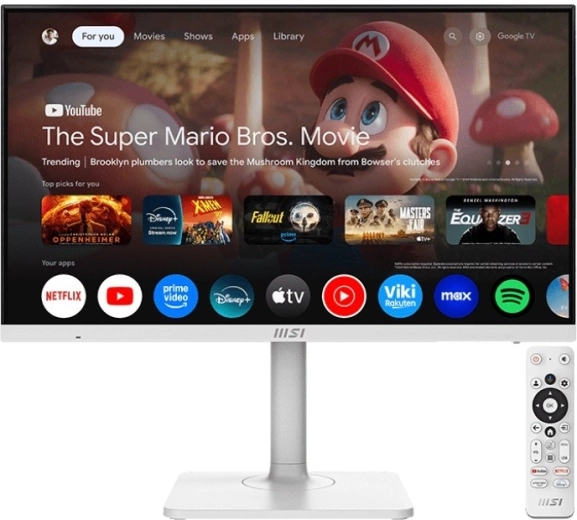 MSI 27" monitor Modern MD272UPSW, 4K UHD, 60 Hz, biały