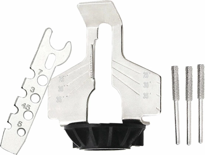 Kompaktowa ostrzałka do łańcuchów