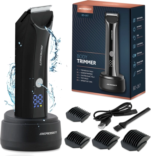 Berdsen trymer do włosów i brody Barber Master czarny