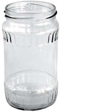 Słoik 370 ml z gwintem Fi 66