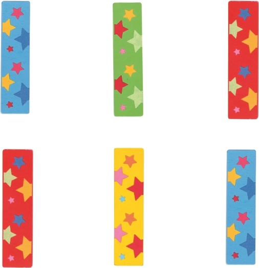 Bigjigs Toys drewniana literka Gwiazdka I