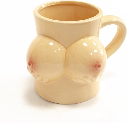 Żartobliwy kubek ceramiczny 9 × 11 cm