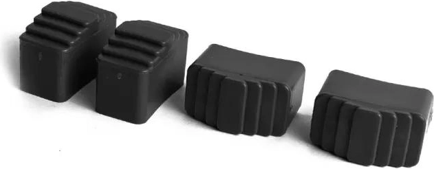 Zestaw zakończeń do dwustronnych schodków 40×20 mm (4 szt.)