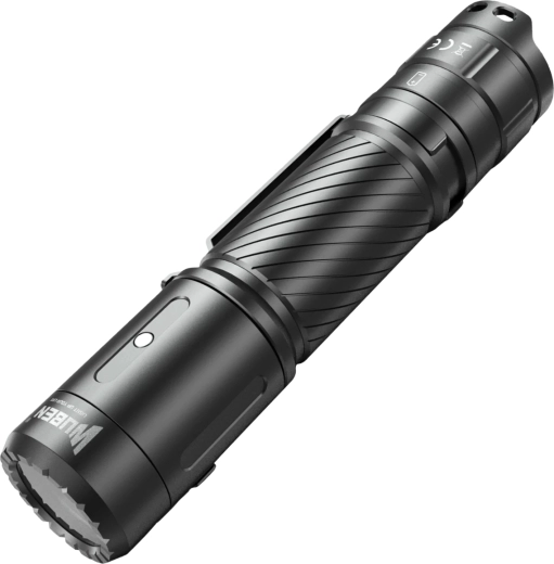 Wuben C3 czarna latarka kieszonkowa 1200 lm, USB‑C, IP68