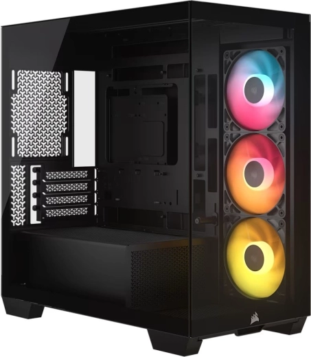 Obudowa komputerowa CORSAIR 2800X RS-R ARGB mATX panoramiczna czarna