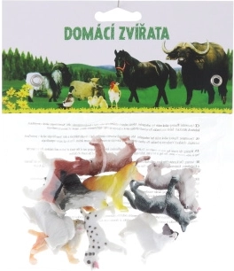 Zestaw plastikowych piesków 10 szt.