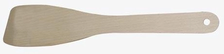 Drewniana prosta łopatka 28 cm z zawieszką