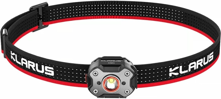 Lekka latarka czołowa KLARUS HM3 670 lm z micro‑USB
