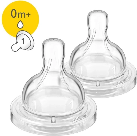 Philips Avent smoczek Anti-colic/Classic+ dla noworodków, 2 szt.