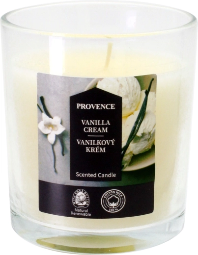 Świeca w szkle Krem waniliowy 7 × 8 cm, 135 g