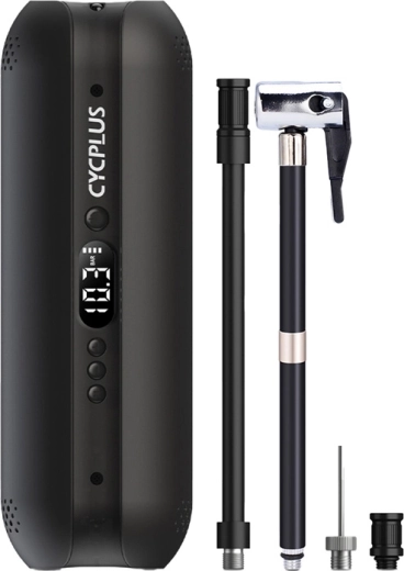 Elektryczna przenośna pompka CYCPLUS do auta, roweru i motocykla