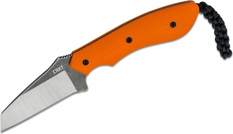 CRKT S.P.I.T. Orange – wszechstronny nóż z głownią stałą 5,5 cm