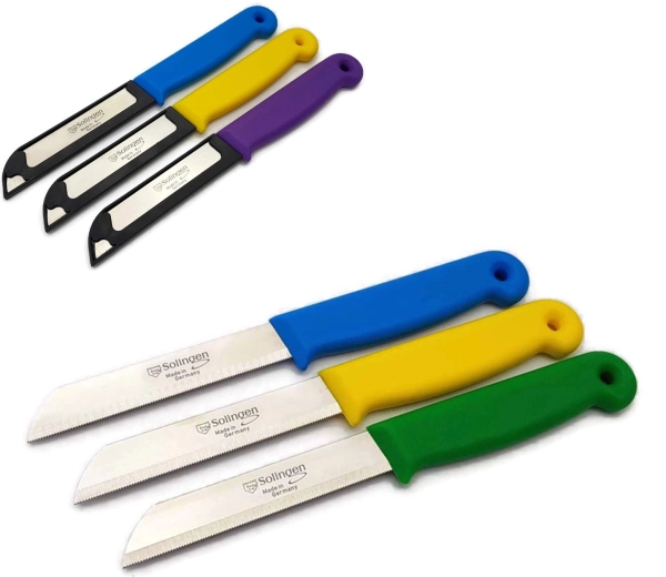 Nóż kuchenny SOLINGEN 9 cm z ząbkowanym ostrzem