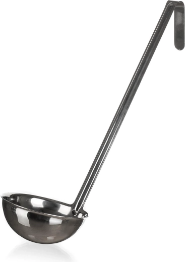 Łyżka wazowa ze stali nierdzewnej AKCENT 270 ml, średnica 11 cm