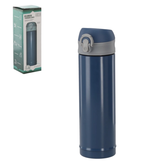 Kubek termiczny 450 ml niebieski