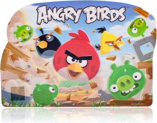 Podkładki w kształcie Angry Birds L