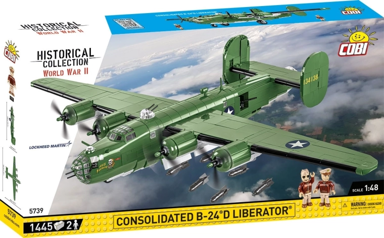 COBI Consolidated B-24D Liberator Axis Nightmare zestaw konstrukcyjny