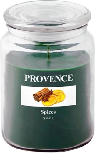 Świeca zapachowa w szkle PROVENCE przyprawy 95 godzin