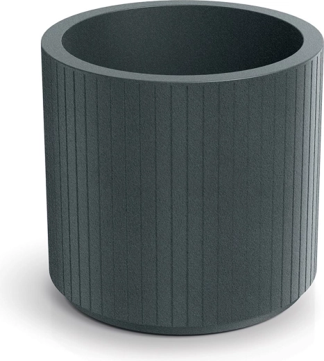 Donica Coro Round 40 cm grafitowa