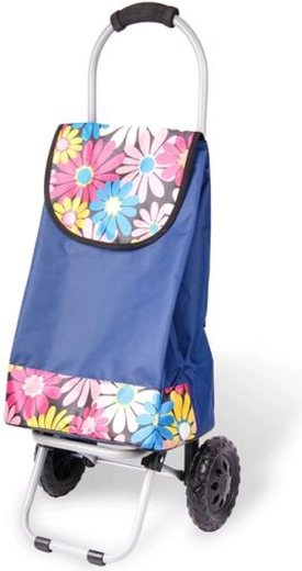 Torba na zakupy na kółkach 25 l z odpinaną torbą tekstylną