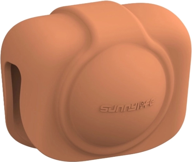 Silikonowa osłona obiektywu Sunnylife do DJI Osmo 360 – pomarańczowa