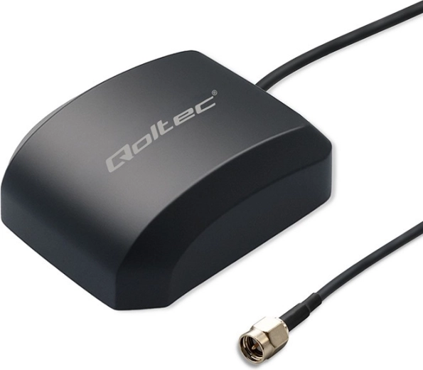 mobilna antena GPS/GLONASS z magnetyczną podstawą, dookólna, 28 dBi, 50 W, SMA