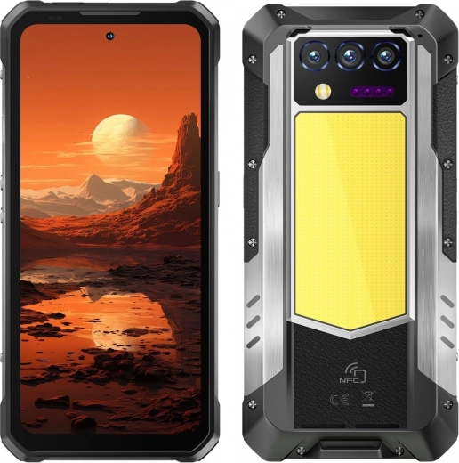 Wytrzymały smartfon WP100 5G 12/512GB IP69K czarny