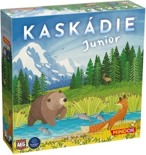 Kaskádia Junior – rodzinna gra planszowa o krainie i zwierzętach