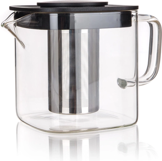 Szklany dzbanek do herbaty KIRSTY 0,75 l z sitkiem
