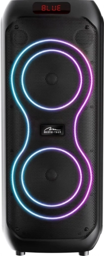 Głośnik imprezowy Bluetooth MEDIA-TECH Power Audio Max MT3185, 120 W RMS, karaoke, TWS, FM, USB-C