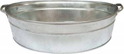 Ocynkowana wanna owalna 120 l