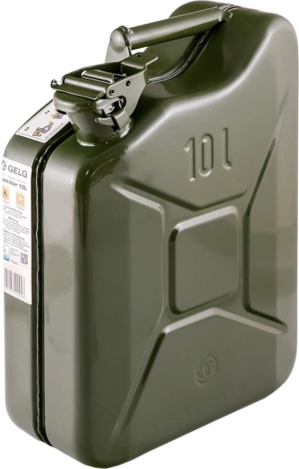 Metalowy kanister na paliwo 10 l