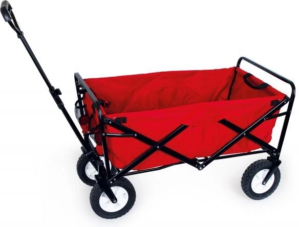 Składany czterokołowy wózek o nośności 70 kg