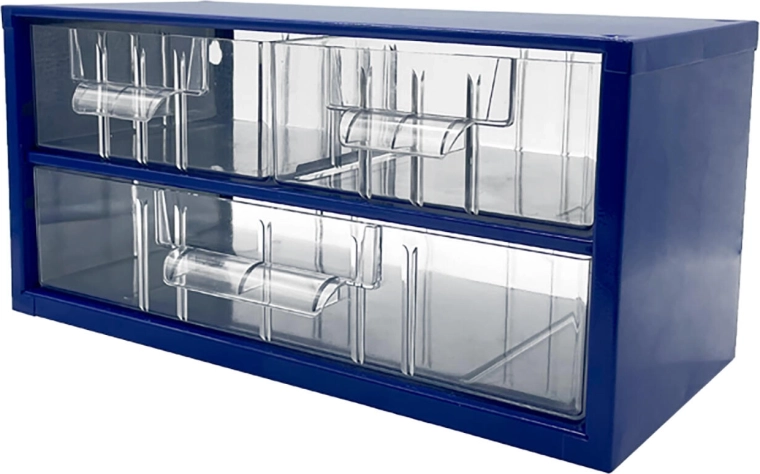 Metalowy organizer z szufladami 30,5 × 15 × 15,5 cm – TOKOZ