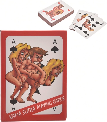 Żartobliwe karty do gry Kamasutra