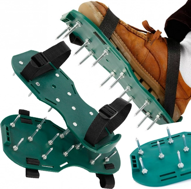 Ogrodowe buty napowietrzające do trawnika