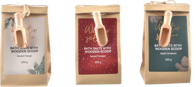Świąteczna sól do kąpieli 200 g